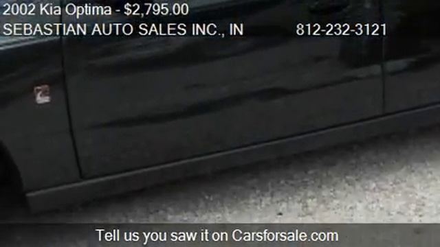 2002 Kia Optima SE 4dr Sedan for sale in Terre Haute, IN 478 смотреть онлайн