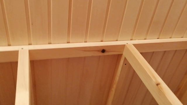 Каркас для полков в бане. Размеры, материалы, принцип расчёта и сборки.