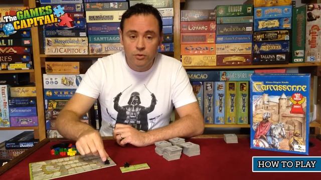 How to Play - Carcassonne - The Games Capital смотреть онлайн