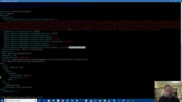 IP whitelisting with Kubernetes Nginx Ingress смотреть онлайн