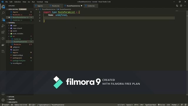 How to Implement React navigation v5 Stack Navigation with react native expo ? || Typescript смотреть онлайн