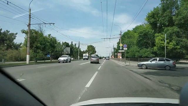 КРЫМ. Симферополь ул. Севастопольская. ОБЗОР из авто центра городаю Июнь 2022 года смотреть онлайн