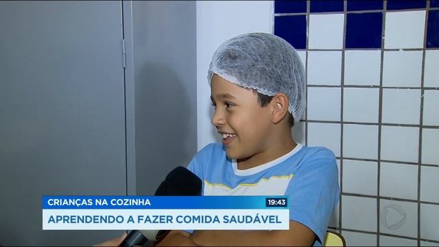 GR - Crianças na cozinha: Aprendendo a fazer comida saudável - 09-04-2018 смотреть онлайн