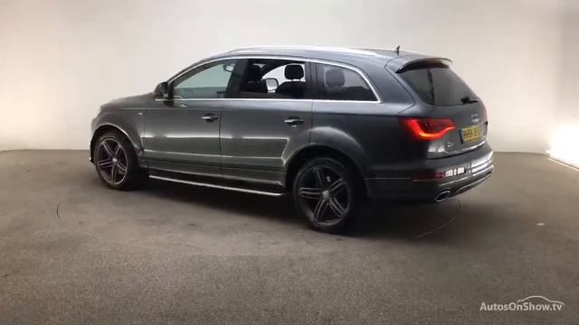 RV64ZFU AUDI Q7 TDI QUATTRO S LINE SPORT EDITION GREY 2014, Reading Audi смотреть онлайн