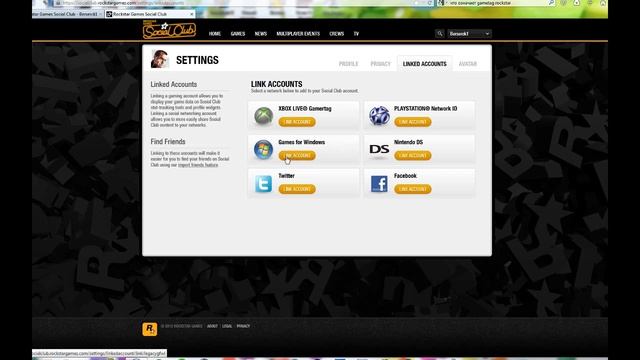 Как привязать тег игрока в Social Club смотреть онлайн