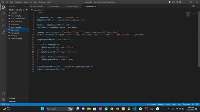 Vihanga Nethmini|React Native|React Chat|SignIn смотреть онлайн