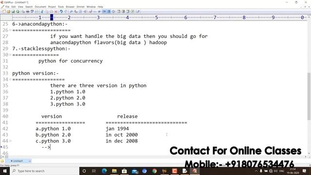 Python Introduction P-3 || Pythhon ka Introduction P-3 || Python ka Parichaye || In Hindi || 2020 смотреть онлайн