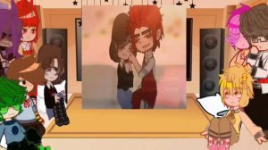 РЕАКЦИЯ КЛОНОВ НА ВИДЕО ТАСИ//ОЗВУЧКА//Liah the fox uwu