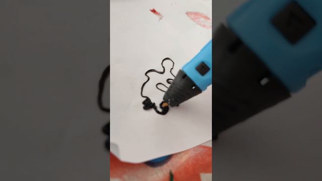 Рисую слизь венома 3D ручкой. Кто знает как называется пишите в комментариях.#3d#3dpainting#youtube смотреть онлайн