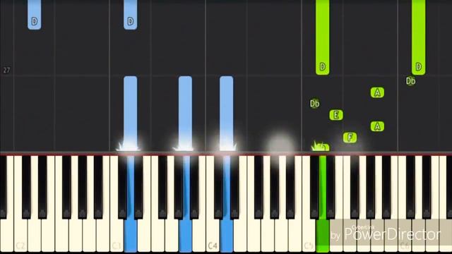 Music Monster-Gravity Fall piano ( By Power Director ) смотреть онлайн