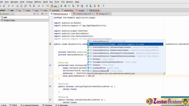✅How to add Scroll Gestures in Android | Swipe, Double Tap Gestures in android | Gestures in Androi смотреть онлайн