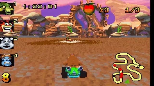 Crash Nitro Kart (GBA) Unlocking Fake Crash смотреть онлайн