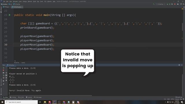 Tic Tac Toe in Java (Beginner Friendly) смотреть онлайн