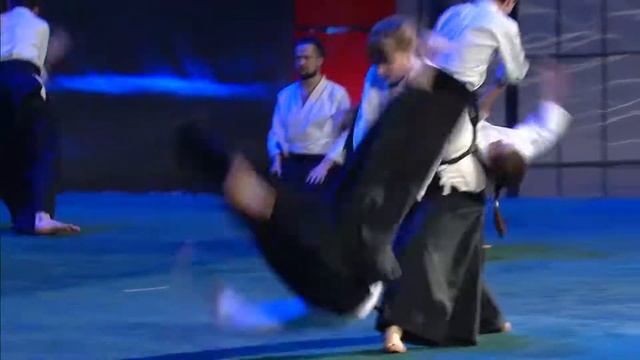 Золотой пояс - 2017: Мастера Айкидо. Показательное выступление. смотреть онлайн