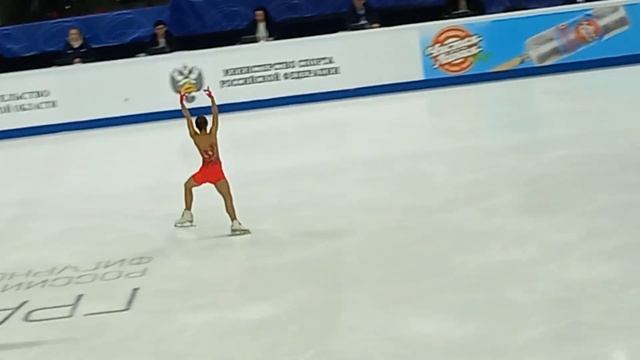Ксения Гущина ГранПри России по фигурному катанию этап 5 произвольная программа смотреть онлайн