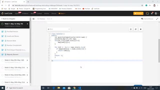 MAJORITY ELEMENT | LEETCODE | C++ CODE | EXPLANATION смотреть онлайн