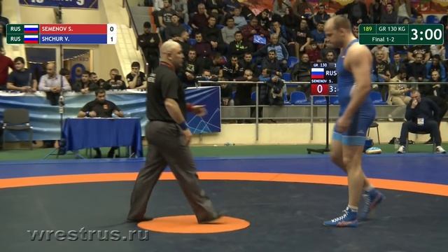 Поддубный-2018.130 кг. Сергей Семёнов - Виталий Щур. Финал. смотреть онлайн