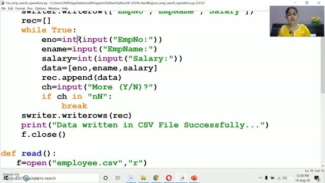 Important Question Based on CSV Files (Part - 3) | CBSE Class 12 Computer Science | Python смотреть онлайн