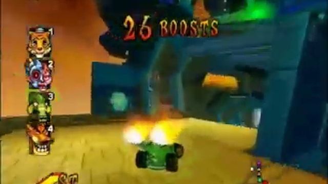 Crash Nitro Kart PS2 All Cups With Pura (Hard) смотреть онлайн