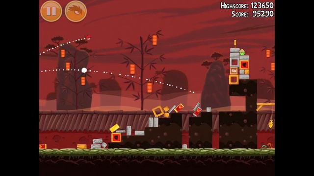 Angry Birds Seasons Year of the Dragon 1-11 2012 Mighty Dragon Walkthrough смотреть онлайн