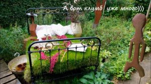 Новая жизнь старых вещей  Спинки кровати работают на даче