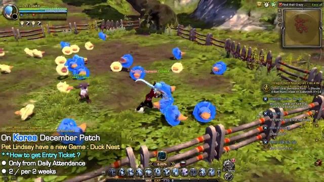 Crazy Duck Map / Lindsay New Pet Coin Shop / Dragon Nest Korea (2022 decrmber) смотреть онлайн