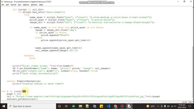 Python Web Scrapping Part-2 | selenium + beautifulsoup | Amazon.com смотреть онлайн