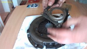 Ваз-классика. Ремонт корзины сцепления, замена паука.