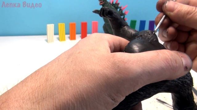 Годзилла против Конга – из пластилина ? Кто сильнее: Кинг-Конг или Годзилла ?