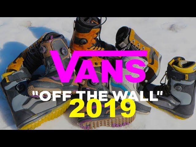 Vans - сноуборд ботинки 2019 - snowboard boots Vans 2019 collection review смотреть онлайн