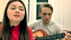 Pizza - Неожиданно (кавер на гитаре) записывали спонтанно с Полиной)