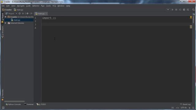 Python Web Crawler Tutorial 1 Creating a New Project смотреть онлайн