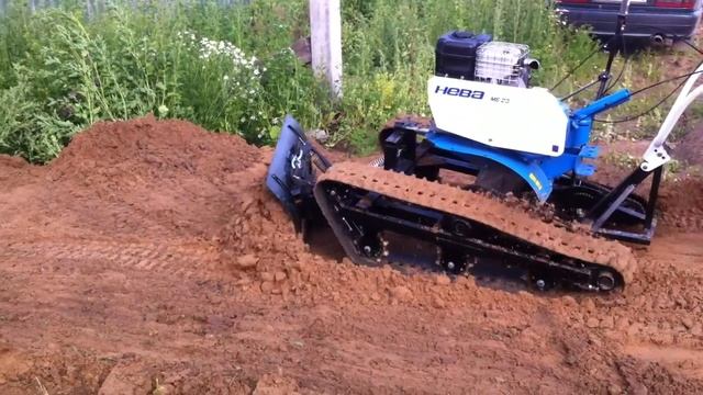 мотоблок нева с отвалом смотреть онлайн