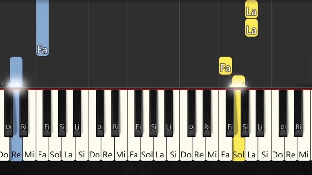 Gravity Falls Tutorial PIANO FÁCIL con notas смотреть онлайн