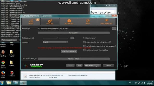 Download Minecraft FTB Cracked Lanchuer смотреть онлайн