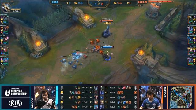 SCHALKE 04 VS G2 ESPORTS | LEC | Spring Split [2019] League of Legends смотреть онлайн