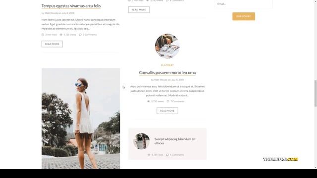 Hatsune - Content Focused WordPress Theme смотреть онлайн