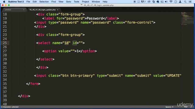 11 Fixing Name Attribute Value - HOW TO USE DATABASE IN PHP - PHP COURSE CMS PROJECT смотреть онлайн