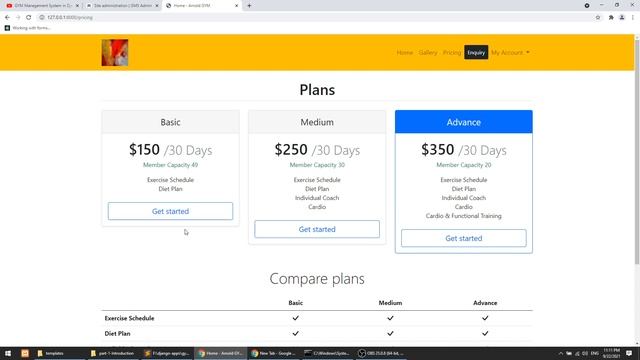 Django Full Course: Gym Management System #45|Last video of this series|Django Tutorials смотреть онлайн