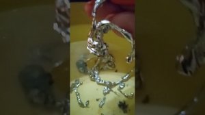 отливка на свинец. чистка. обучающее видео.