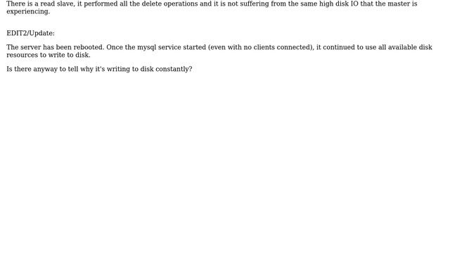 Databases: High Disk I/O after batch deleting from innodb table (2 Solutions!!) смотреть онлайн