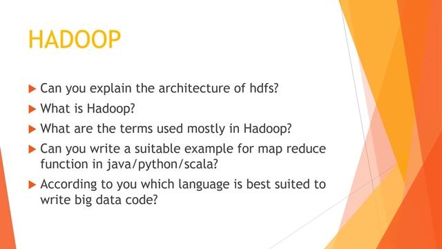Wipro Hadoop Interview Questions Experienced #hadoop #scala #bigdata #java #python смотреть онлайн