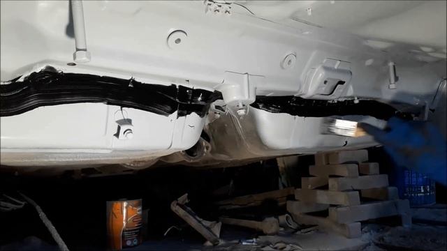 Антикорозийная обработка кузова после сварки Мазда626.BODY 951 смотреть онлайн
