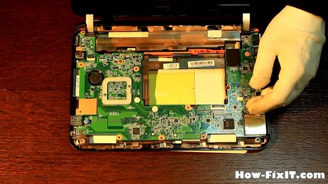 HP Mini 200 Disassembly, Fan Cleaning, and Thermal Paste Replacement Guide смотреть онлайн