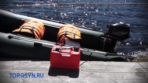 HIDEA HDF5HS - Четырехтактный подвесной лодочный мотор Хайди 5 л.с. - видео от ТоргСин