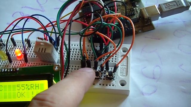 termostat cu control umiditate folosind Arduino (5) смотреть онлайн