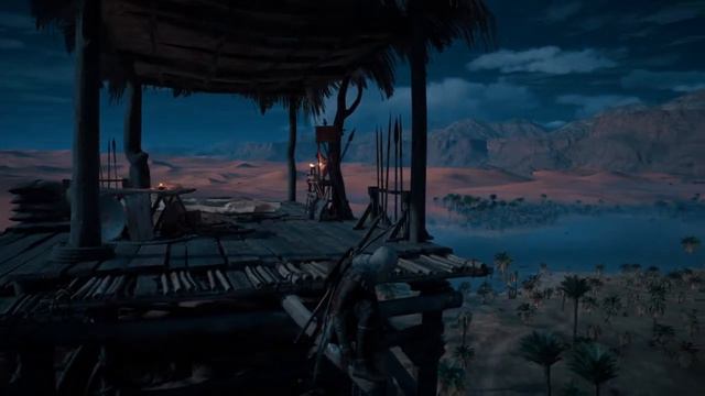 Assassin's Creed Origins - Siwa (Panorama) Night смотреть онлайн