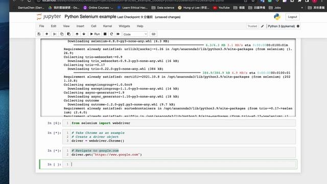 Python Selenium----Driver activating test смотреть онлайн