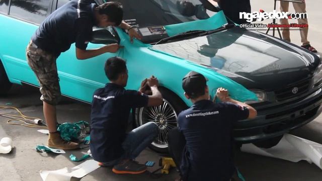 Wrapping Car SIS cutting sticker a film by NgajedoxVideoGrapher смотреть онлайн