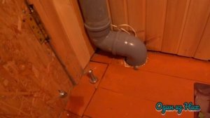 Делаю теплым пол в предбаннике .